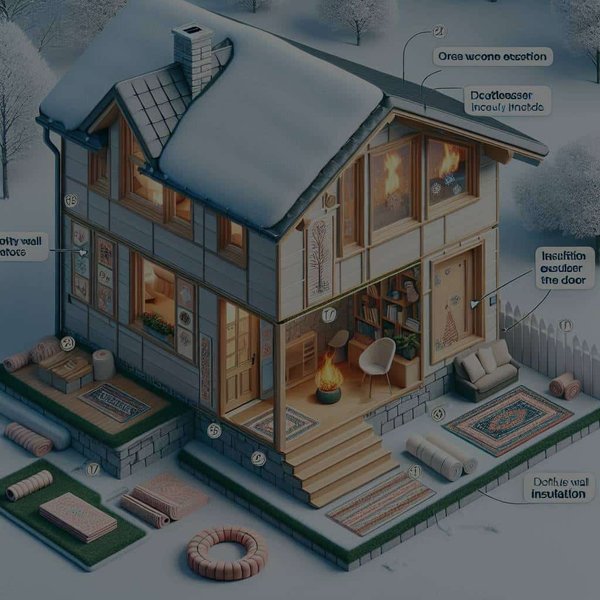 Comment aménager une entrée extérieure pour prévenir les déperditions thermiques ?