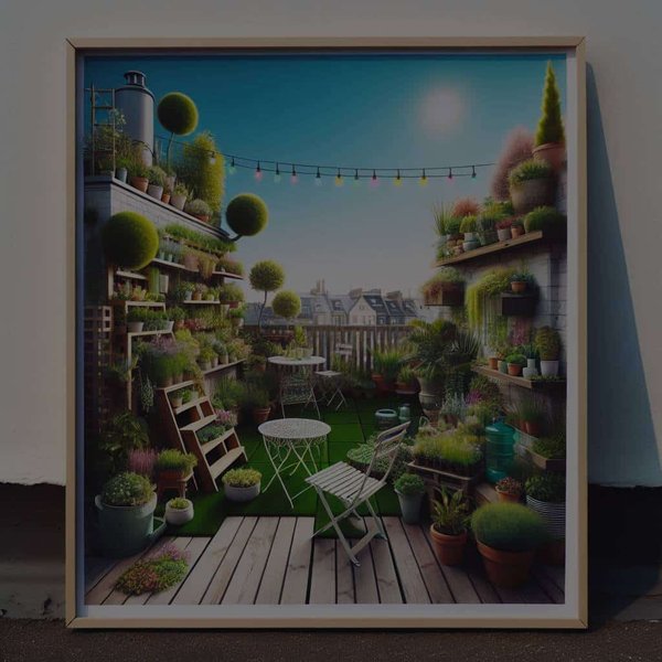 Comment aménager un petit espace vert sur un toit plat accessible ?