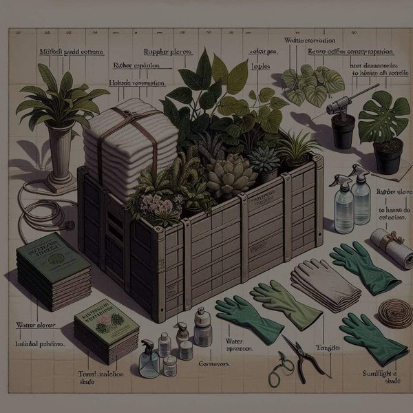 Quelles précautions prendre pour déménager une collection de plantes rares ?