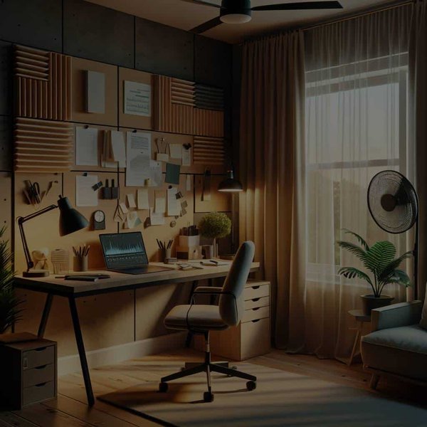 Comment créer un espace de travail à domicile silencieux dans un environnement bruyant ?